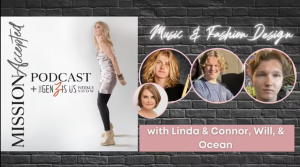 Mission Accepted Podcast: Music & Fashion Design with Connor, Will & Ocean