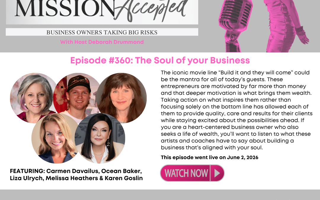 Mission Accepted Podcast: The Soul of Your Business